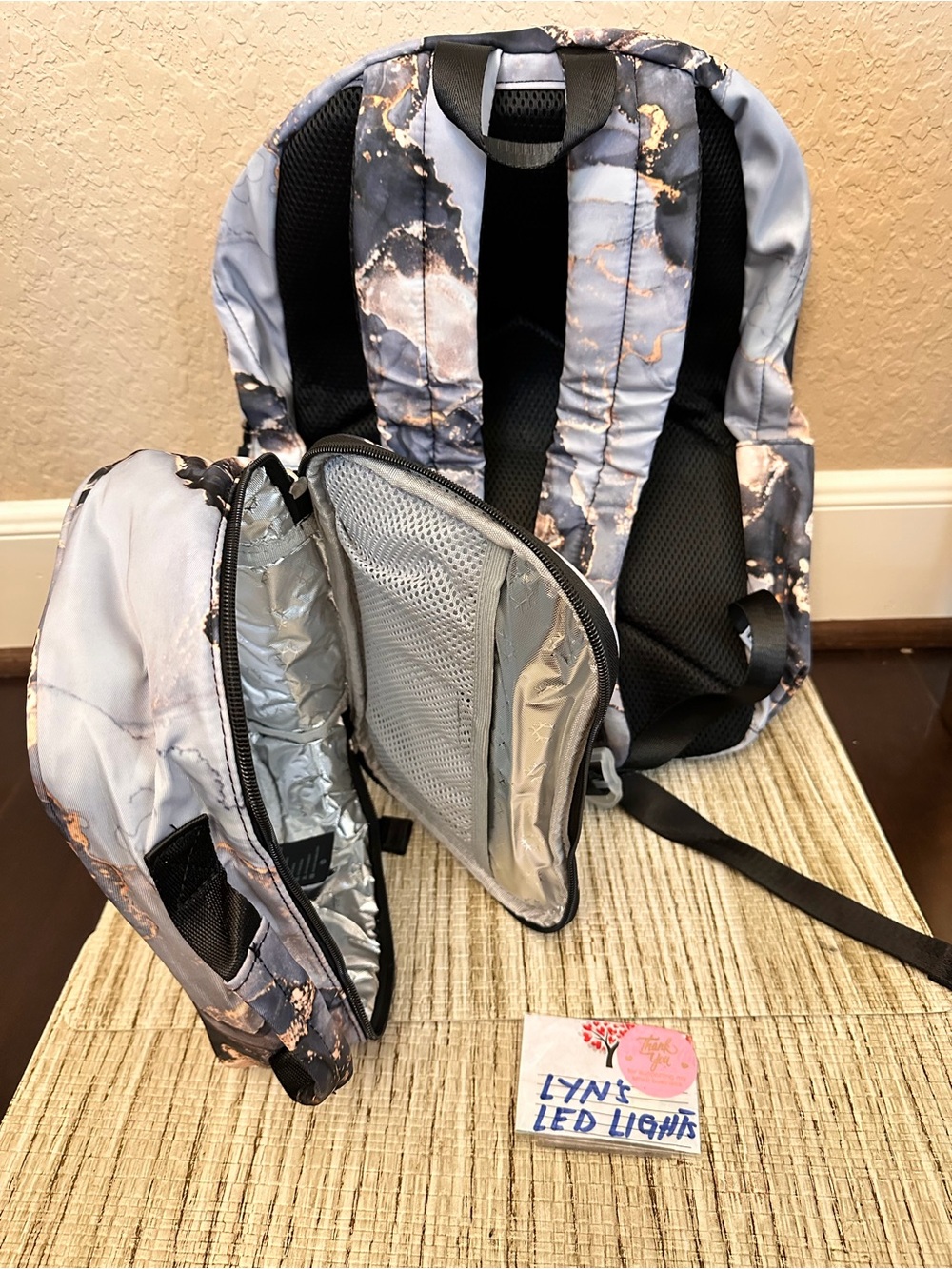 Backpack with Lunch box - Picture 2 of 5